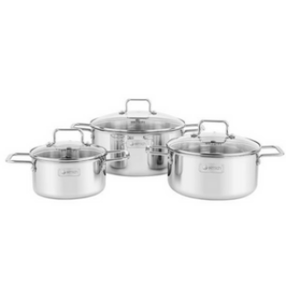 Nồi inox liền khối Elmich Trimax XR EL 3843 size 16, 20, 24cm